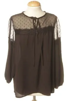 Blusa a maniche lunghe M Made in italy, foto 1 di 2