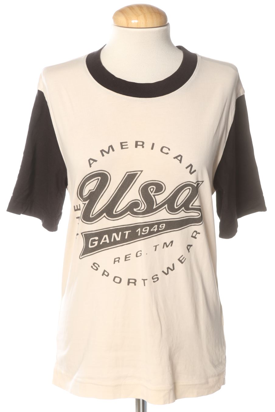 Camiseta de Gant de la talla XS, de color beige