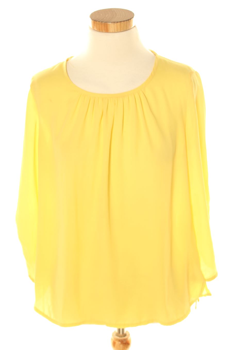 Blusa de manga larga de Sfera de la talla S, de color amarillo