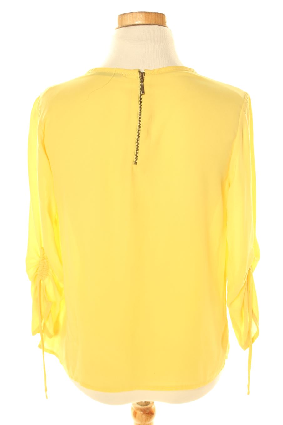 Blusa de manga larga de Sfera de la talla S, de color amarillo