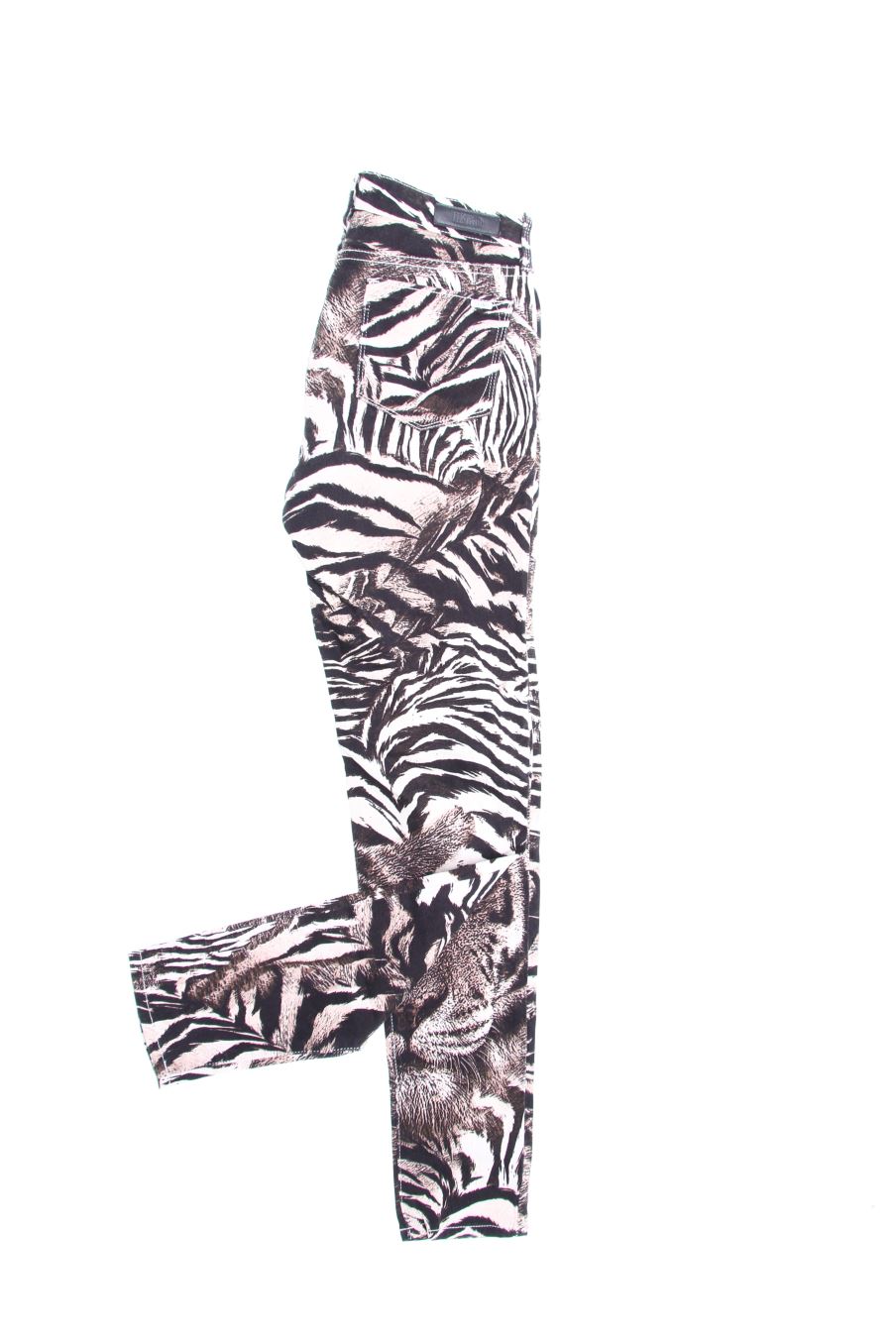 Jeans Reiko de la taille 36, de couleur animal print de denim