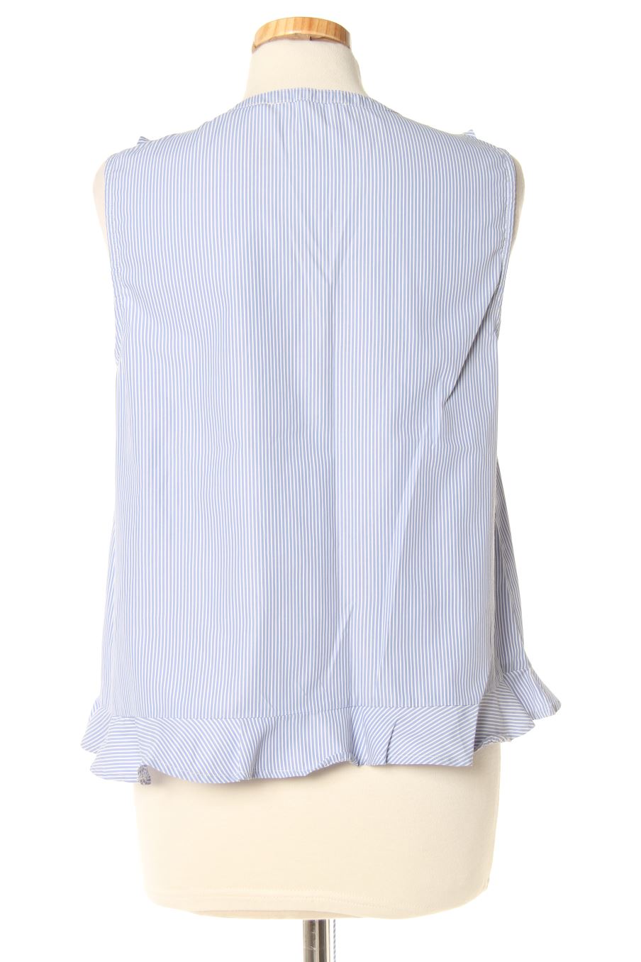 Top Naf Naf de la taille 38, de couleur bleu