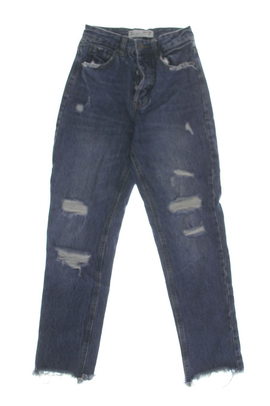 Jeans Stradivarius de la taille 32, de couleur bleu de denim