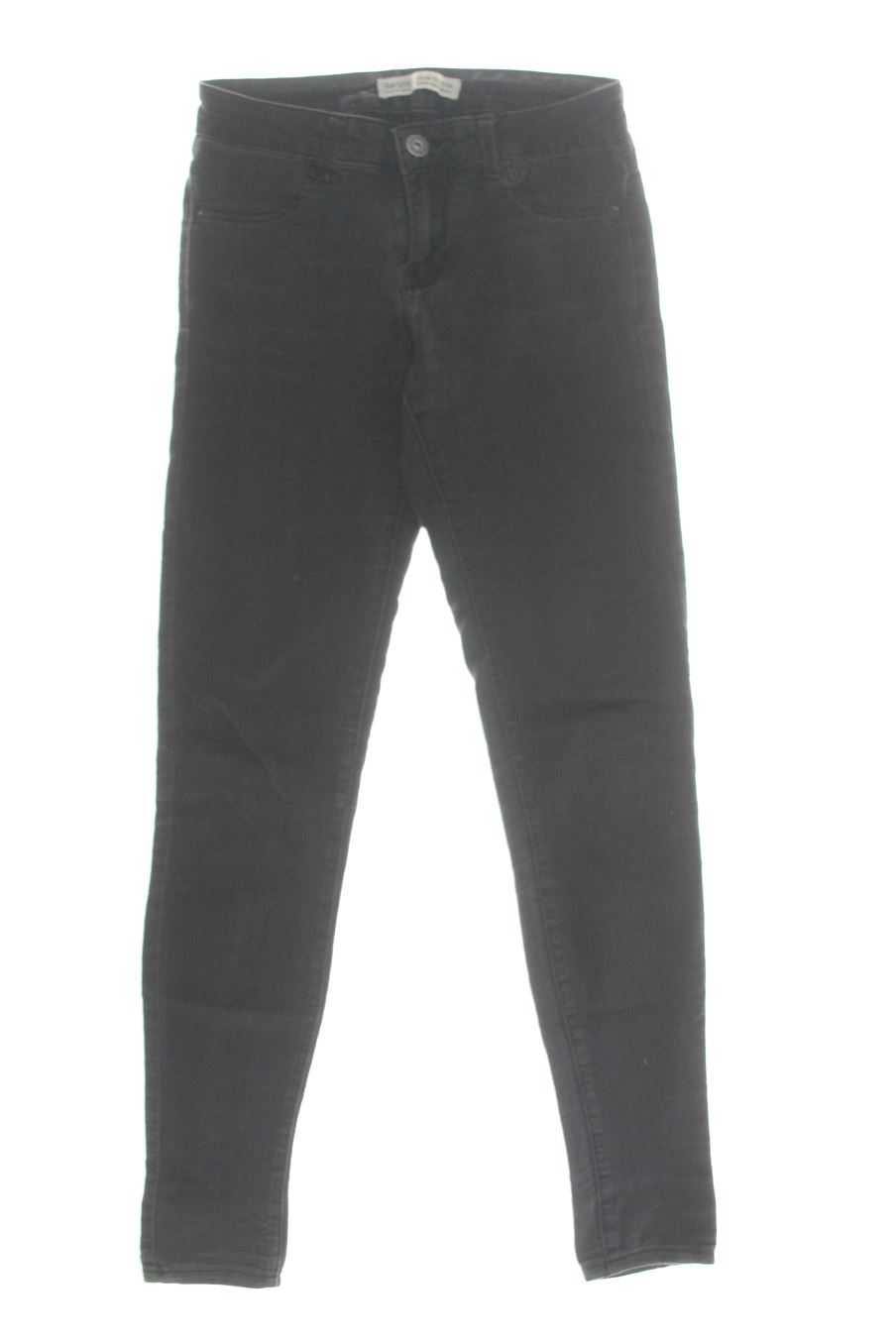 Vaquero de Bershka de la talla 34, de color gris de ropa vaquera