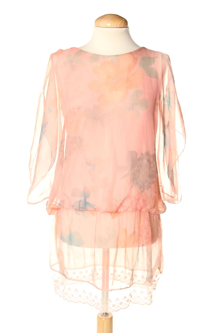 Kurzärmelige Bluse von PERCENTIL Größe M, Farbe Rosa, für