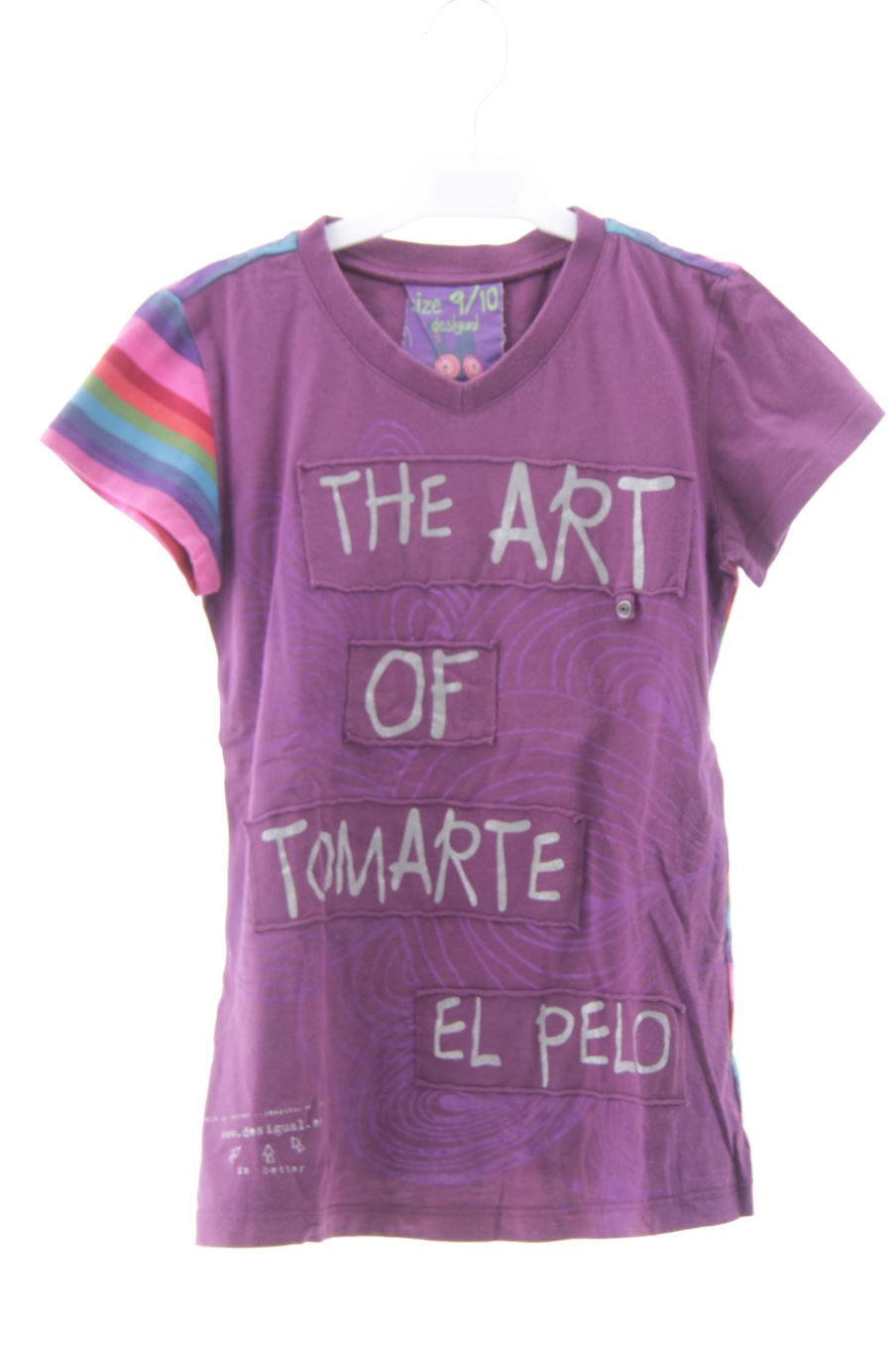 Camiseta de Desigual de la talla 9 años de segunda mano