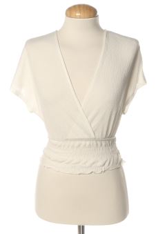 Blusa de manga corta XS Bershka, foto 1 de 2