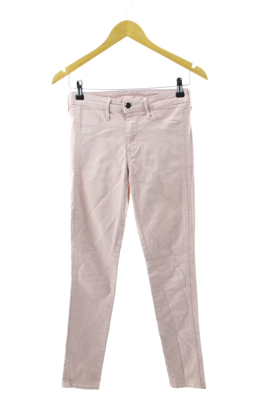 Vaqueros de H&M de la talla 36, de color rosa de ropa vaquera