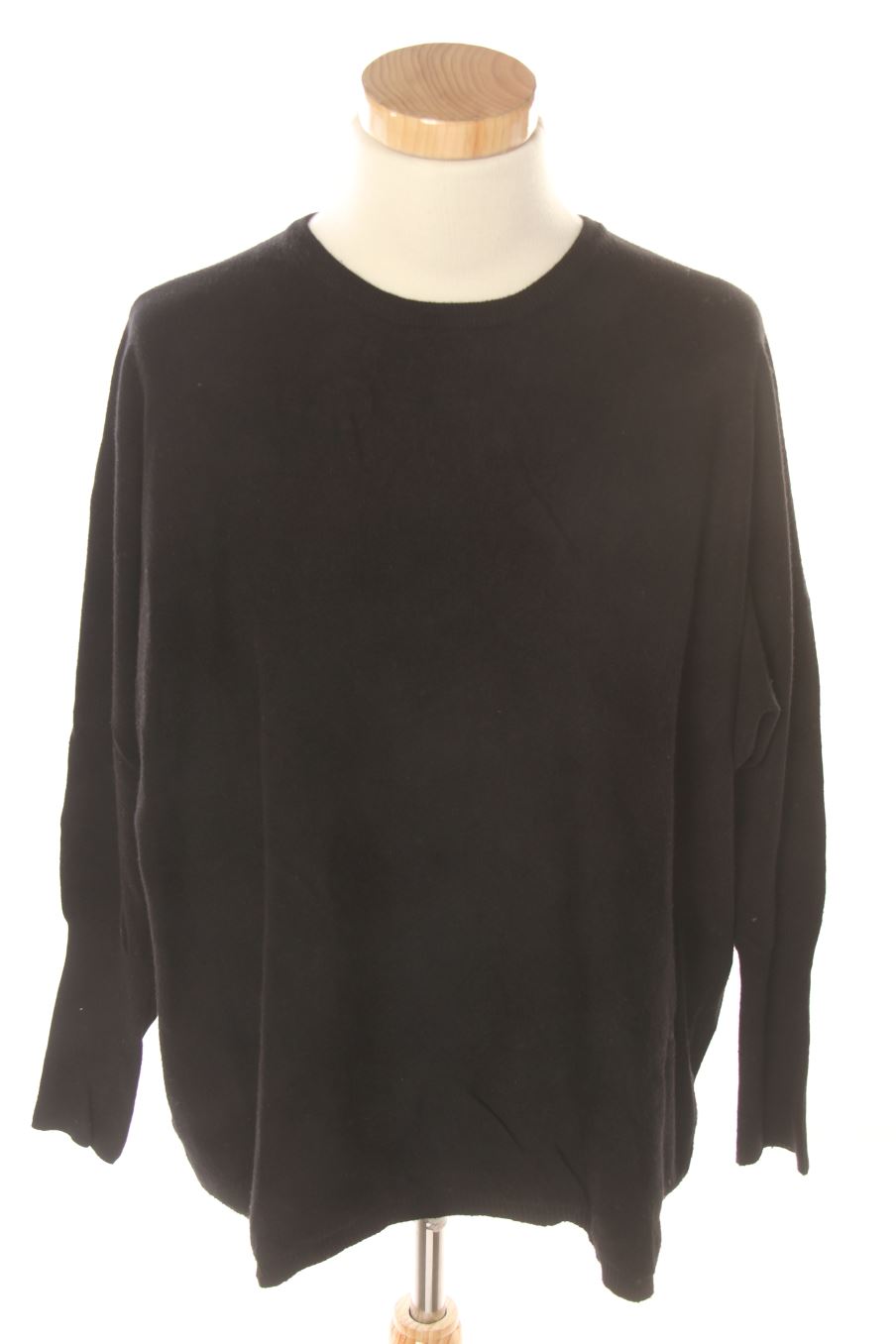 Jupe En Velours Noir JAVIER SIMORRA Barcelone - Soie Et Viscose - Taille 8 - Occasion Très Bon État