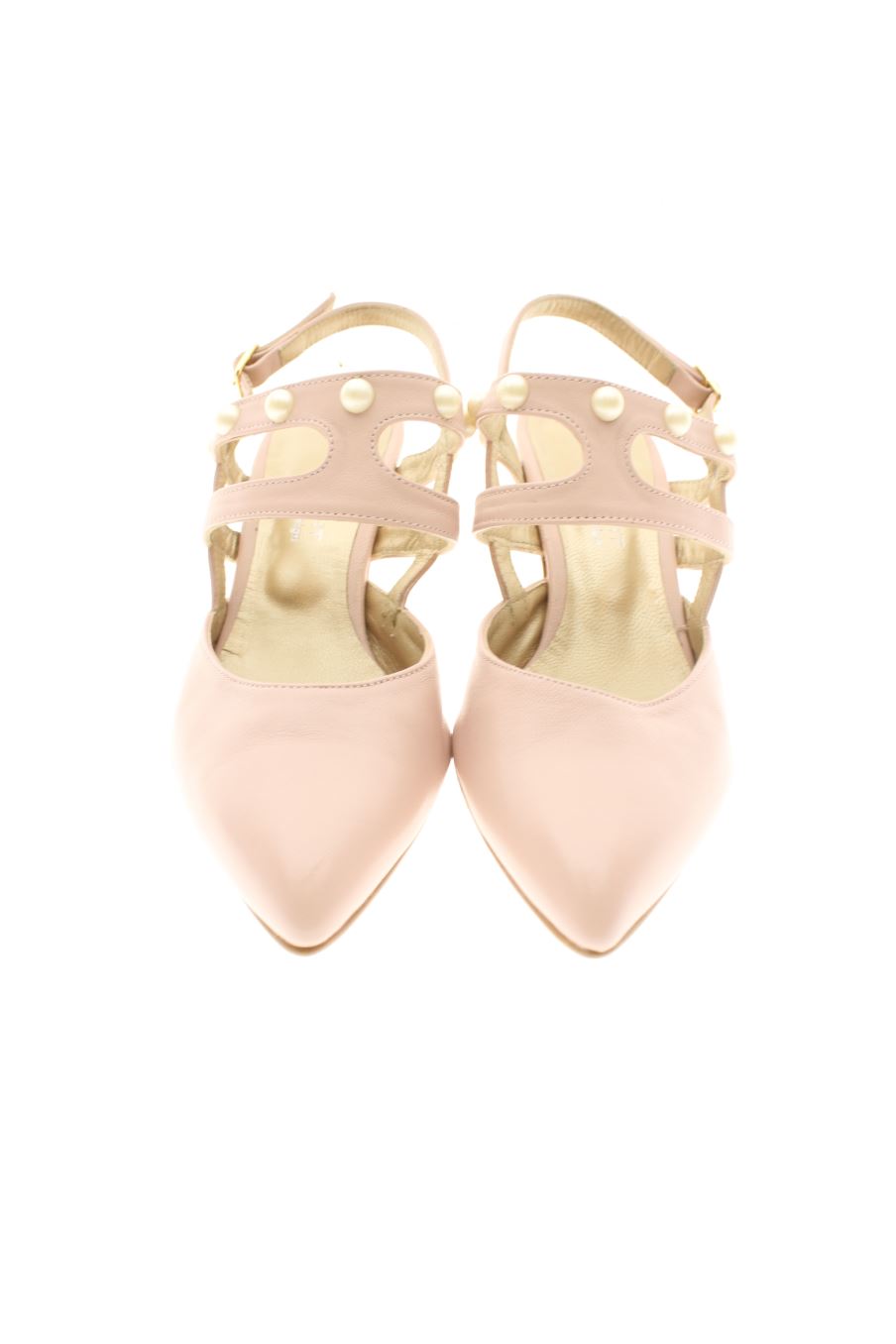 Sandalias tacon de LAURA AMAT de la talla 37, de color rosa de