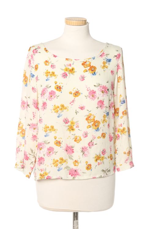 Blusa a maniche lunghe