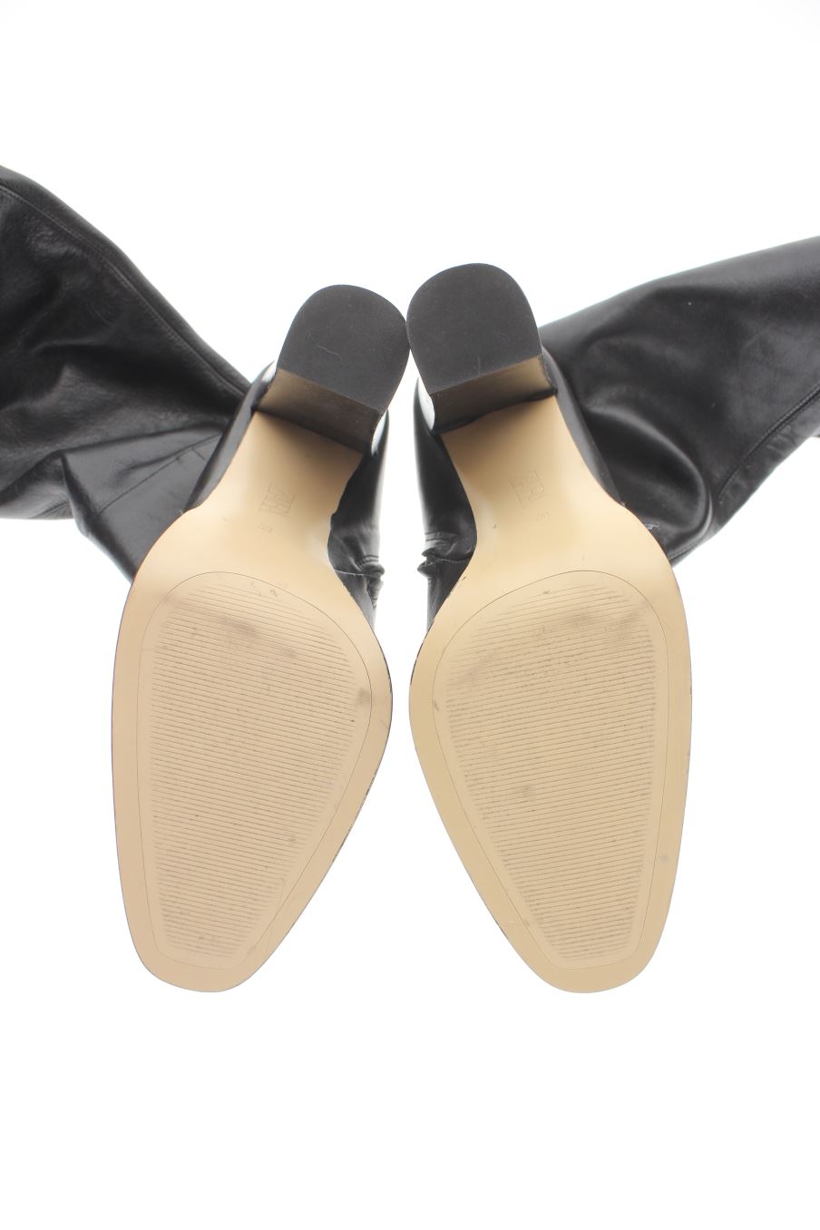 Botas de Zara de la talla 39, de color negro de