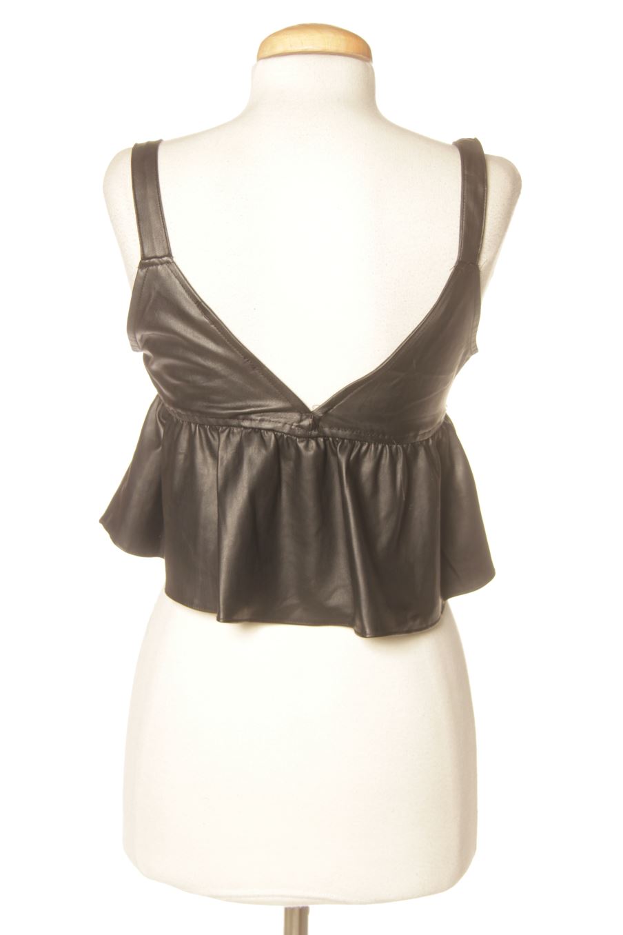 Top de Terranova de la talla S, de color negro de sintético