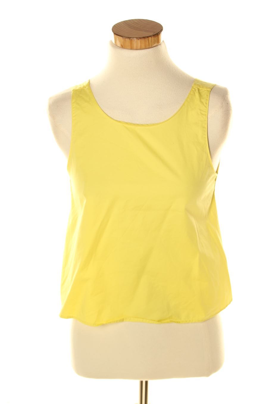 Top Trafaluc de la taille XS, de couleur jaune