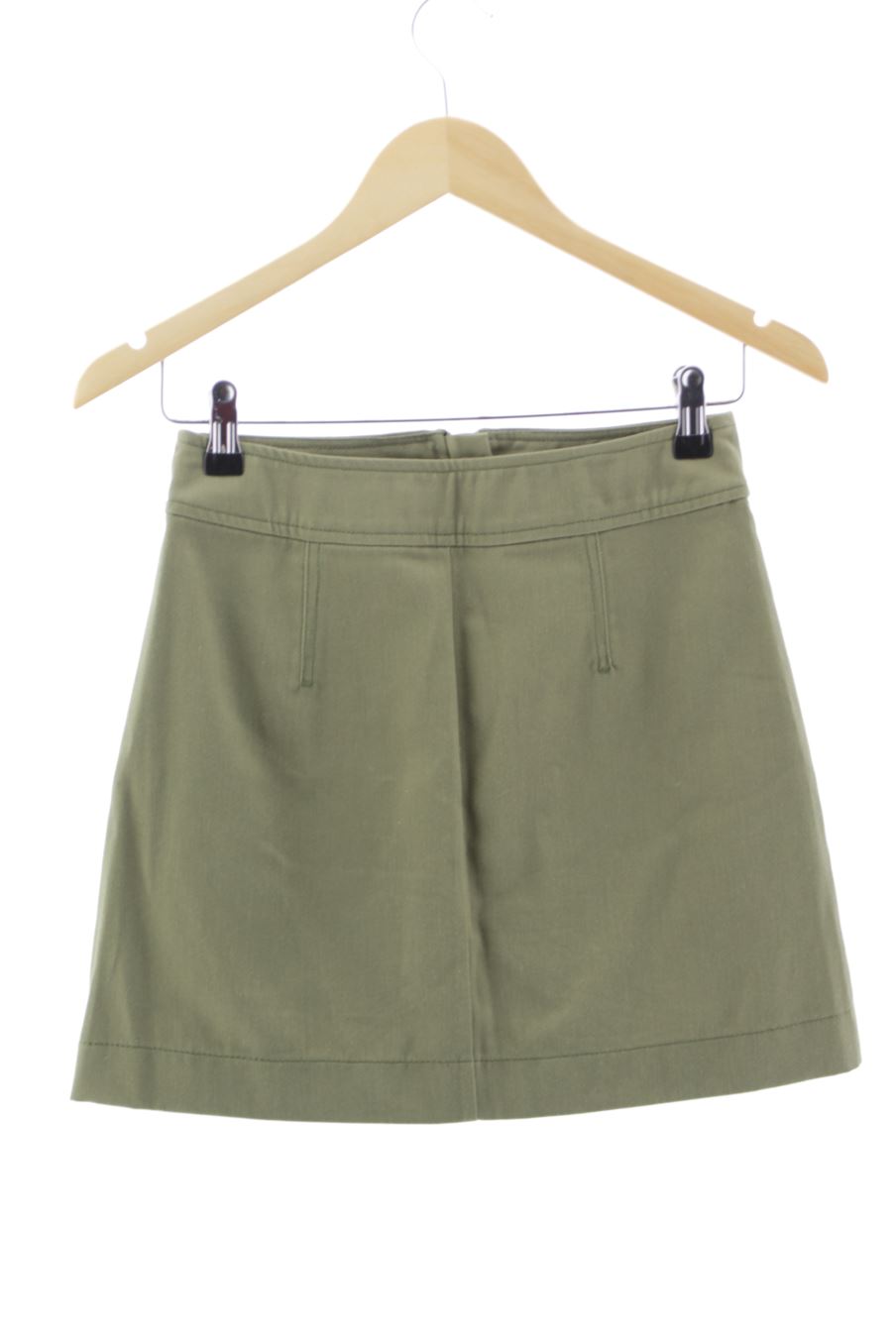 Jupe Mango de la taille 34, de couleur vert