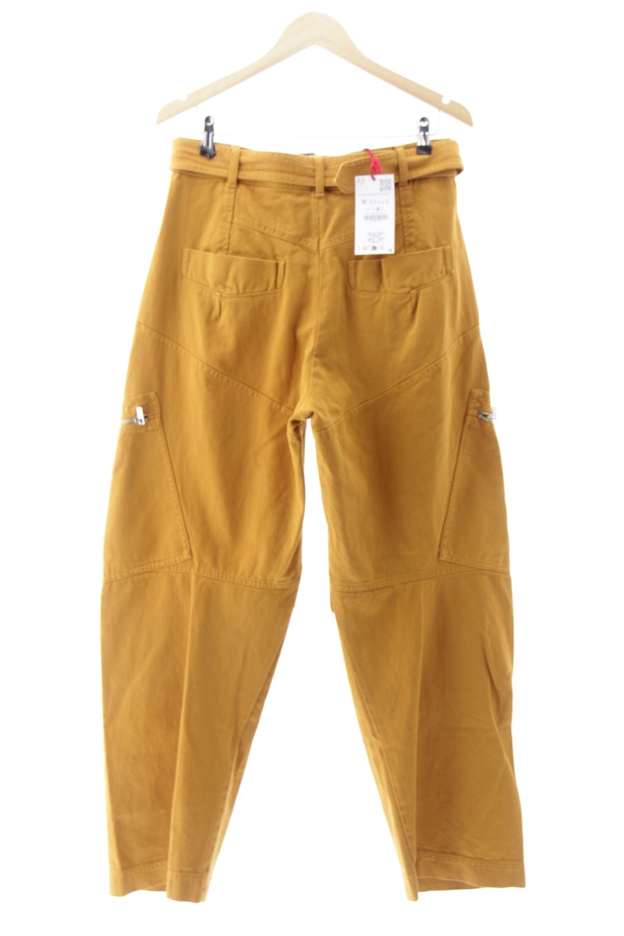 Vaquero de Zara de la talla M, de color marrón de ropa vaquera