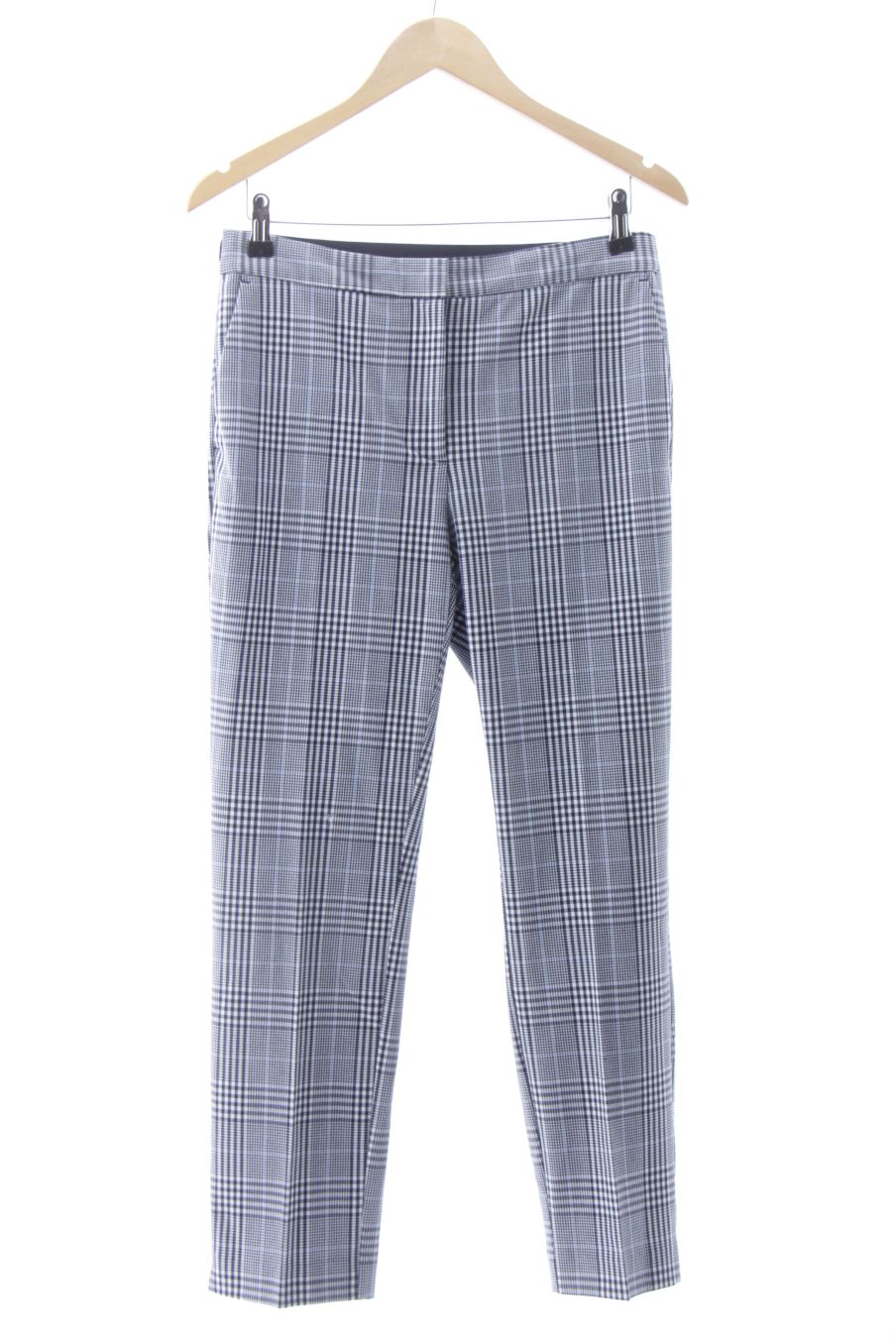 Pantalón de Zara de la talla L, de color cuadros