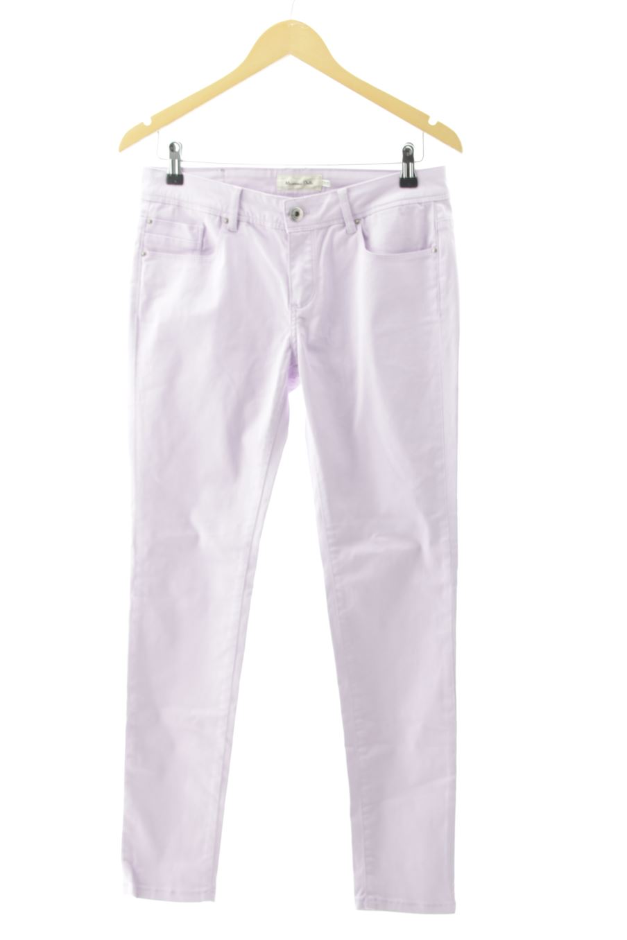 Jeans Massimo Dutti de la taille 38, de couleur pourpre de denim