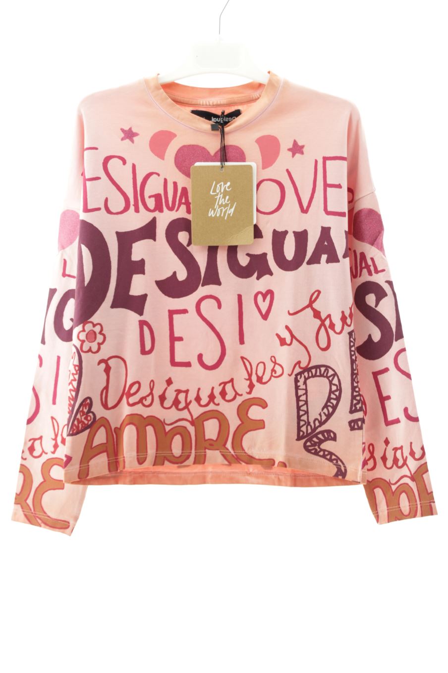 Mit Etikett Desigual Langärmeliges T-shirt Größe 122