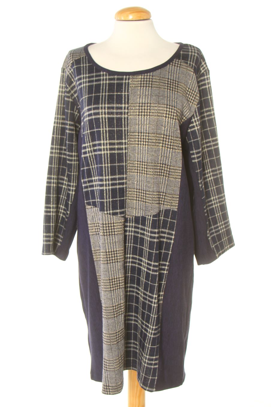 Vestido casual de Koroshi de la talla XL, de color azul