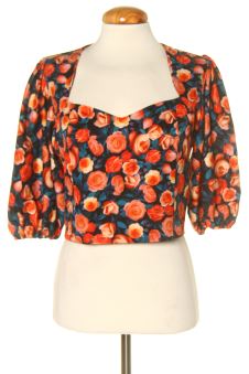 Blusa de manga larga M lady cacahuete