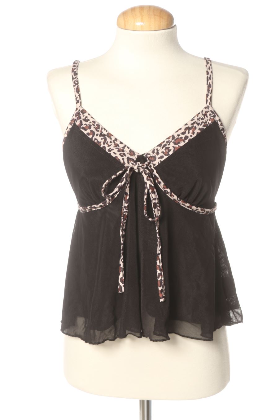 Top de Romwe de la talla M, de color negro