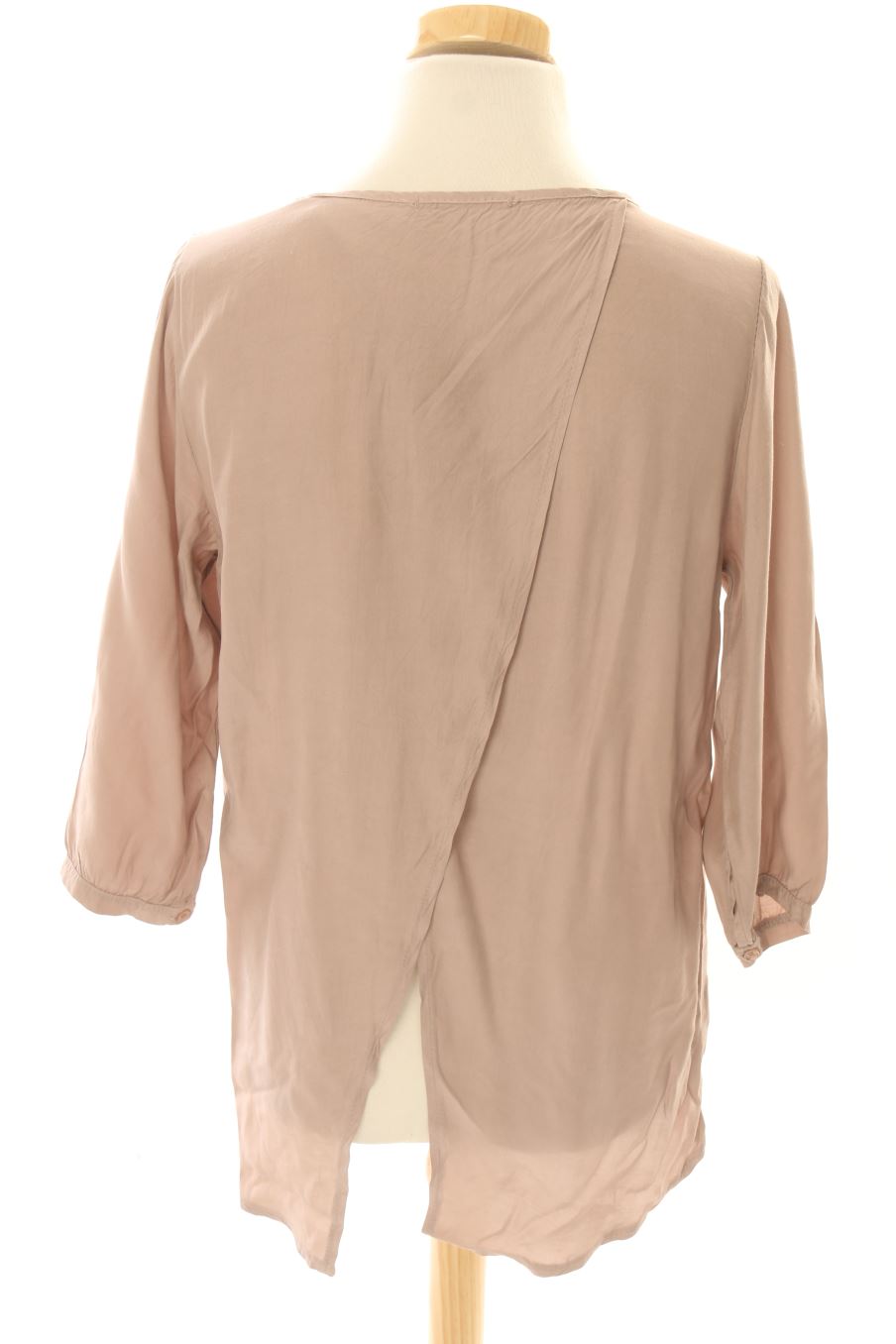 Blouse à manches courtes Made in italy de la taille M, de couleur gris