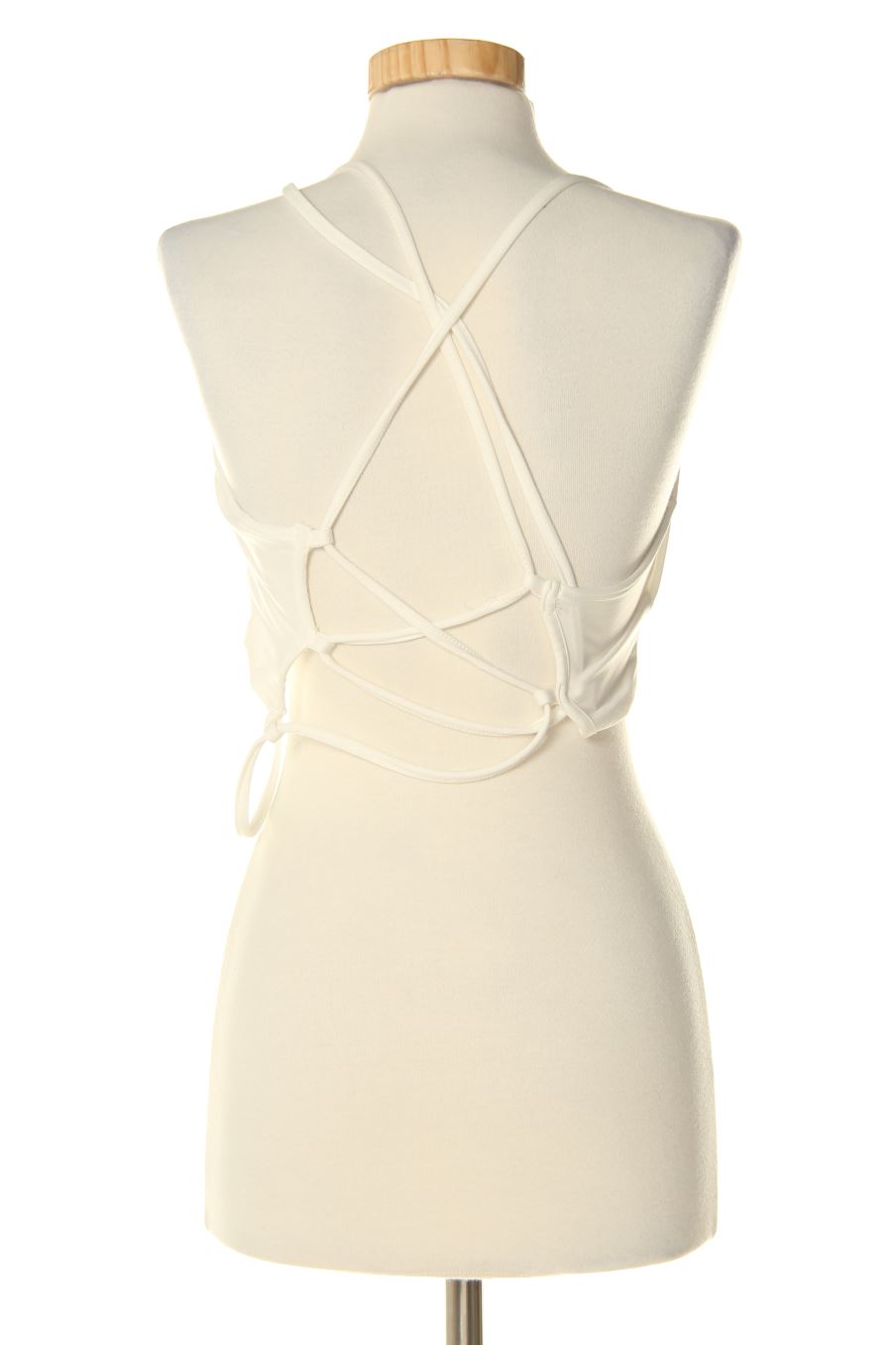 Top H&M de la taille M, de couleur blanc