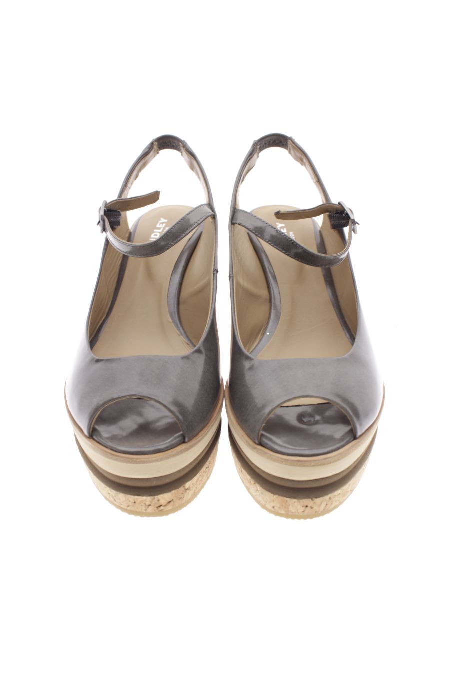 Plataformas de Audley de la talla 36, de color gris de