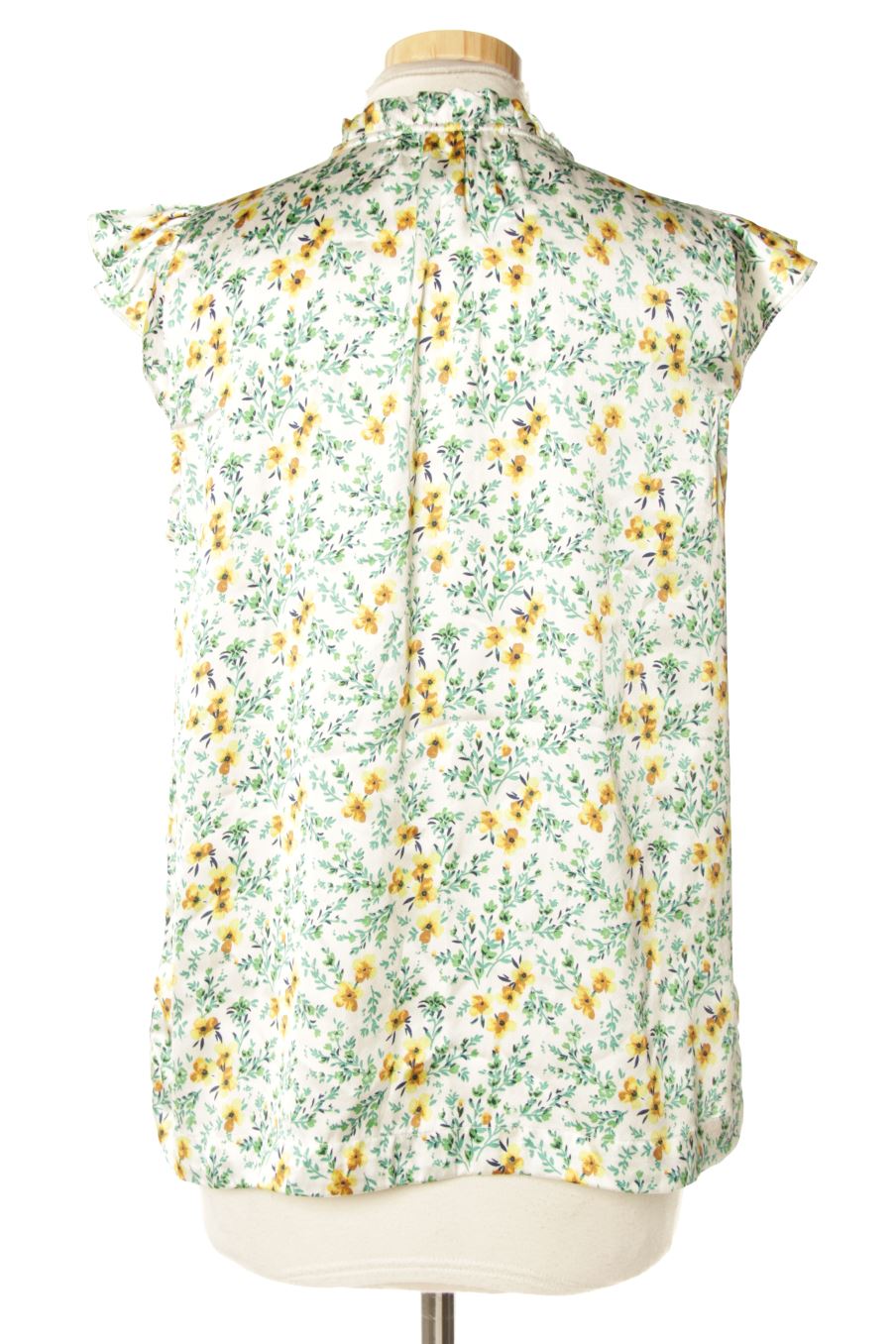 Blusa de manga corta de Sfera de la talla M, de color flores