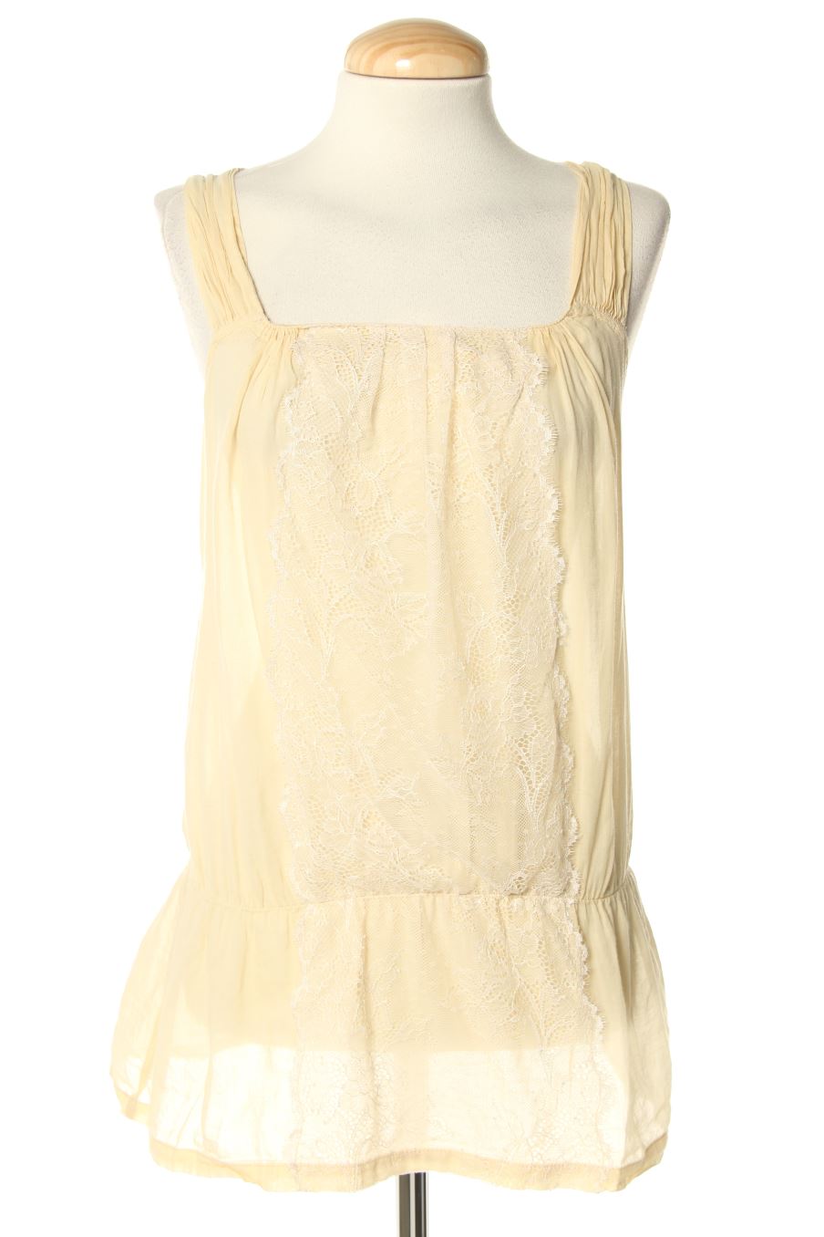 Top Promod de la taille S, de couleur jaune