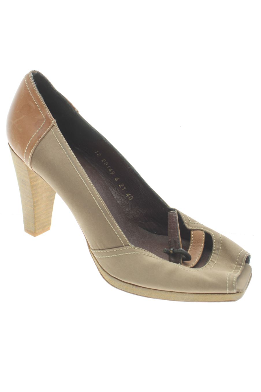 Zapatos de tacon de COSMO de la talla 40, de color marrón de