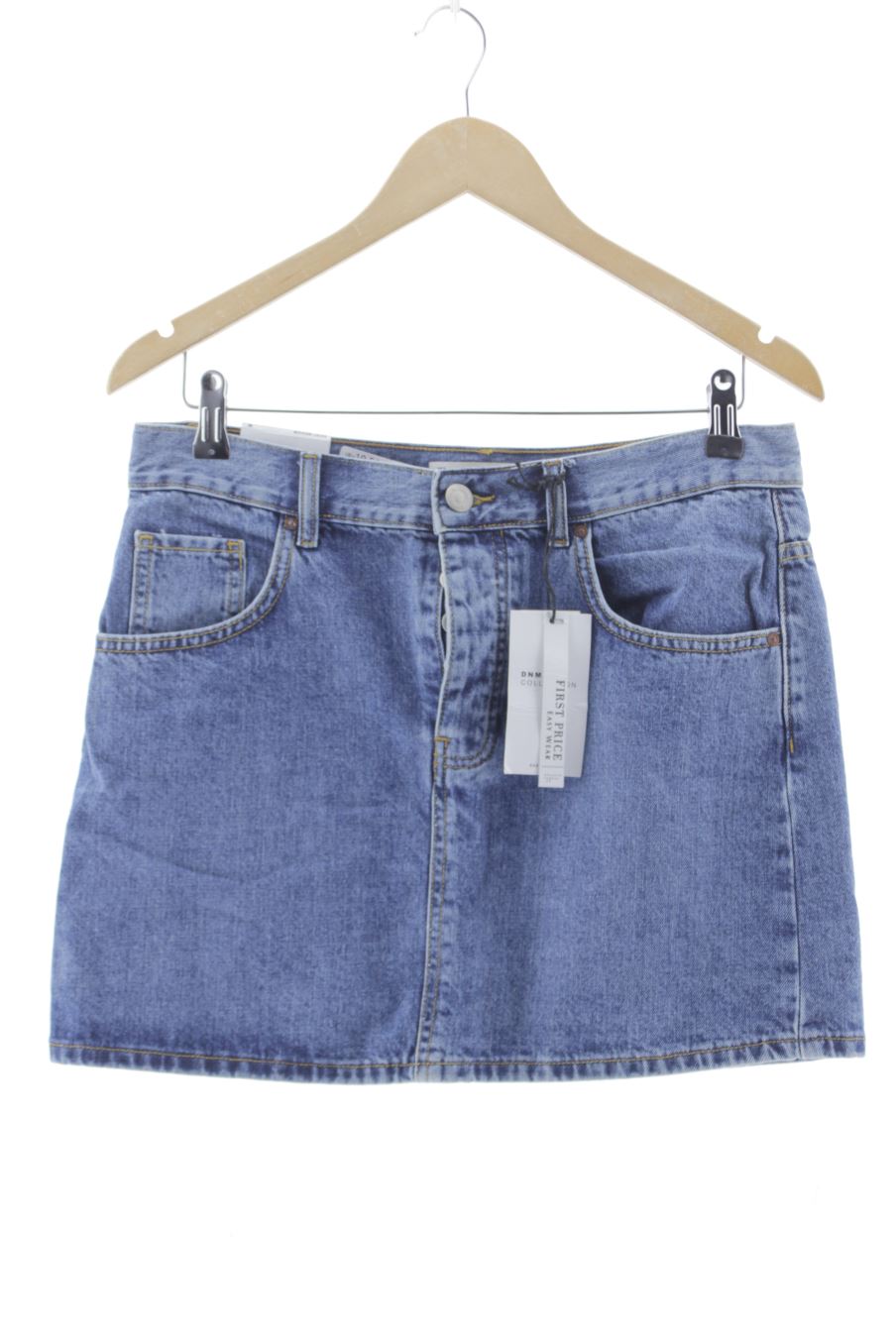 Jupe Easy wear de la taille M, de couleur bleu de denim