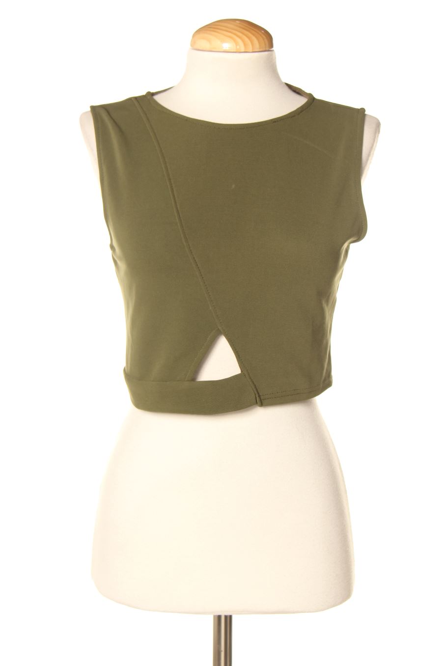 Top de Stradivarius de la talla L, de color verde