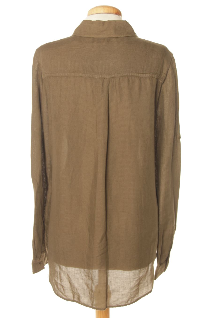 Chemise Ikks de la taille 38, de couleur marron