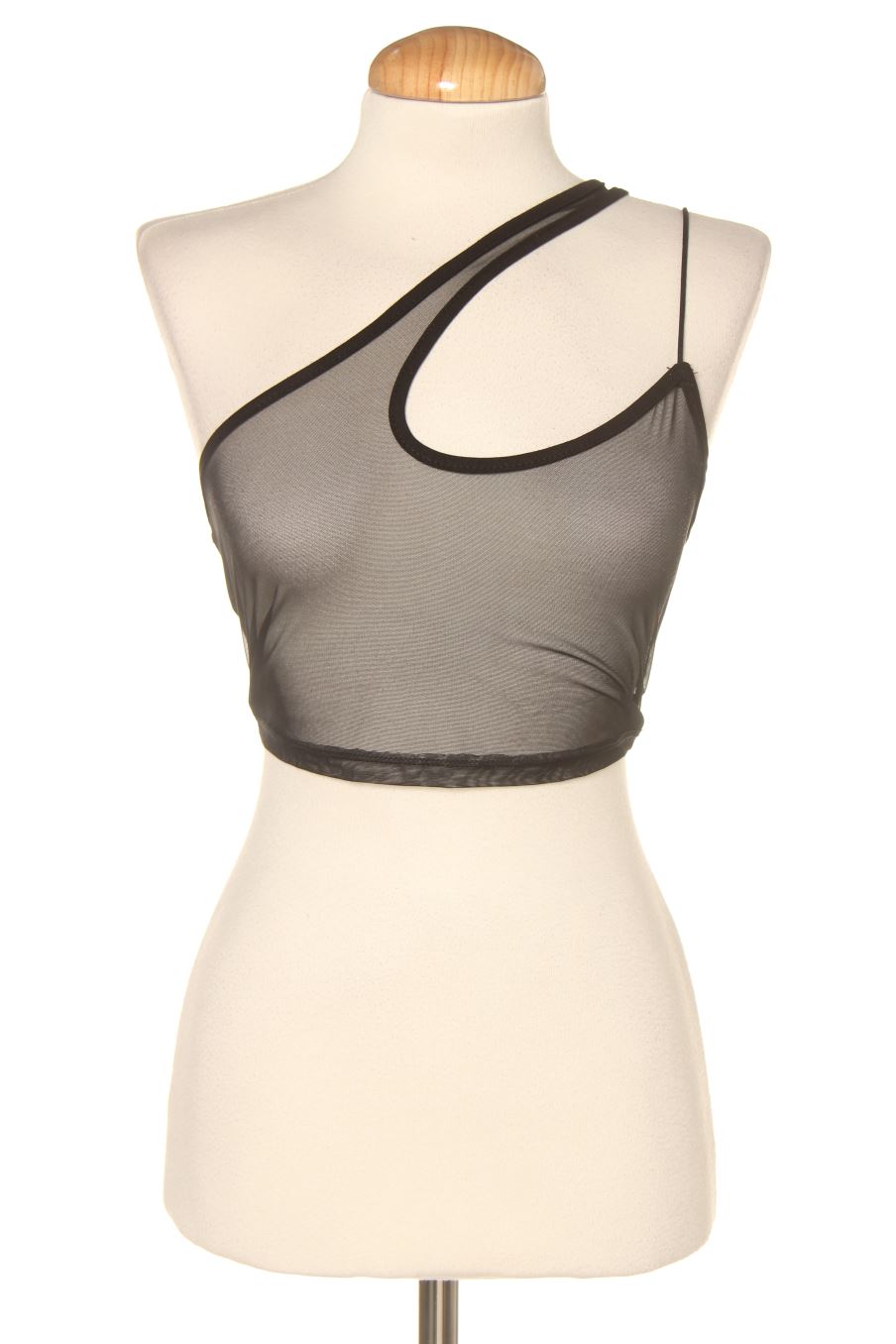 Top de PERCENTIL de la talla XS, de color negro