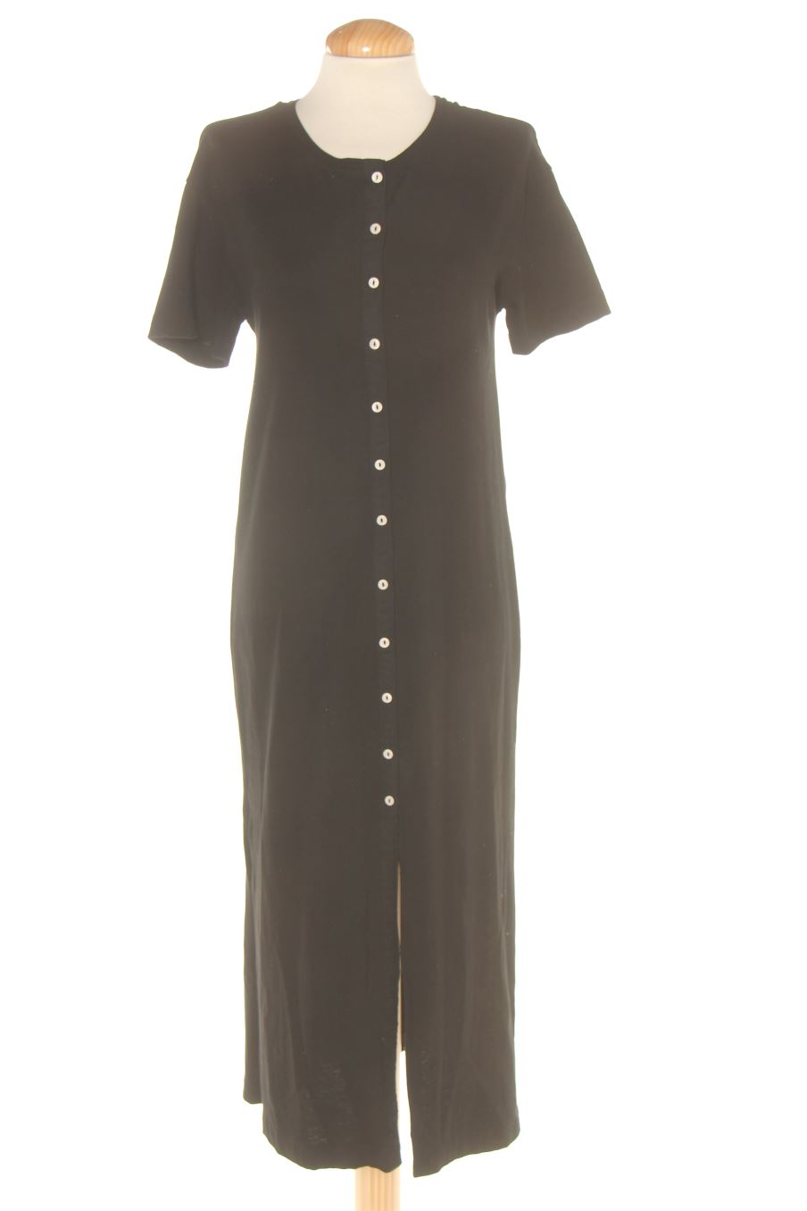 Robe casual Zara de la taille XS, de couleur noir
