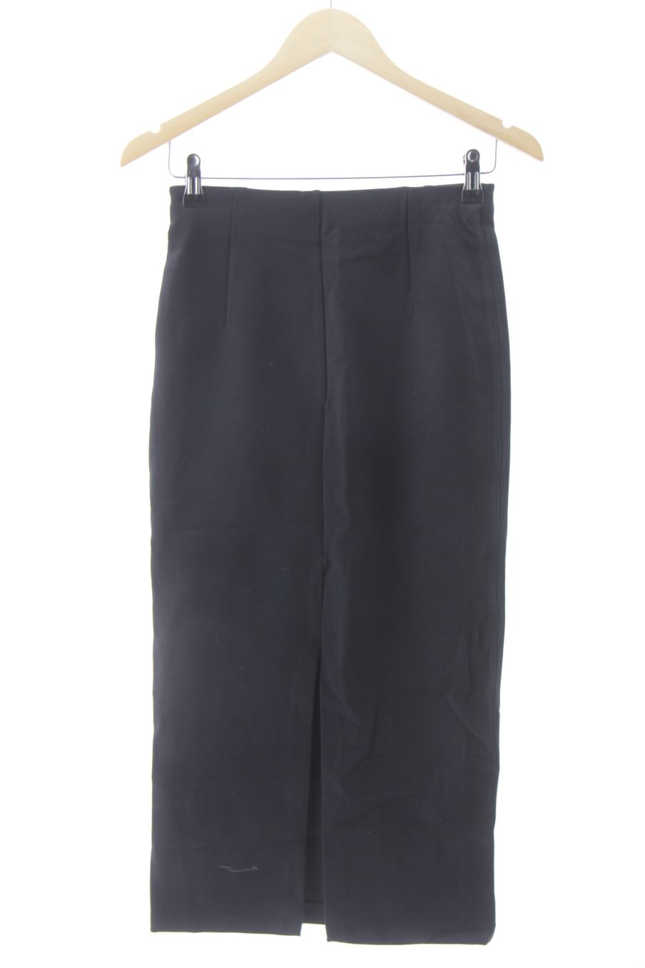 Falda de Zara de la talla XS, de color negro
