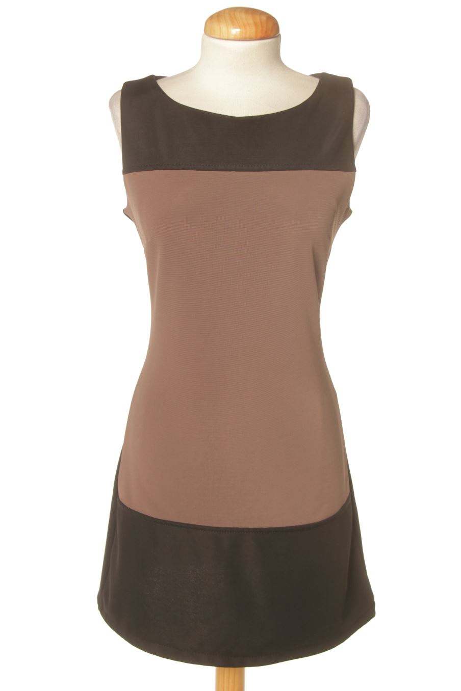 Robe casual Made in italy de la taille S, de couleur marron