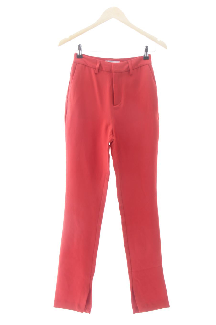 Pantalón de Pull & Bear de la talla S, de color rojo