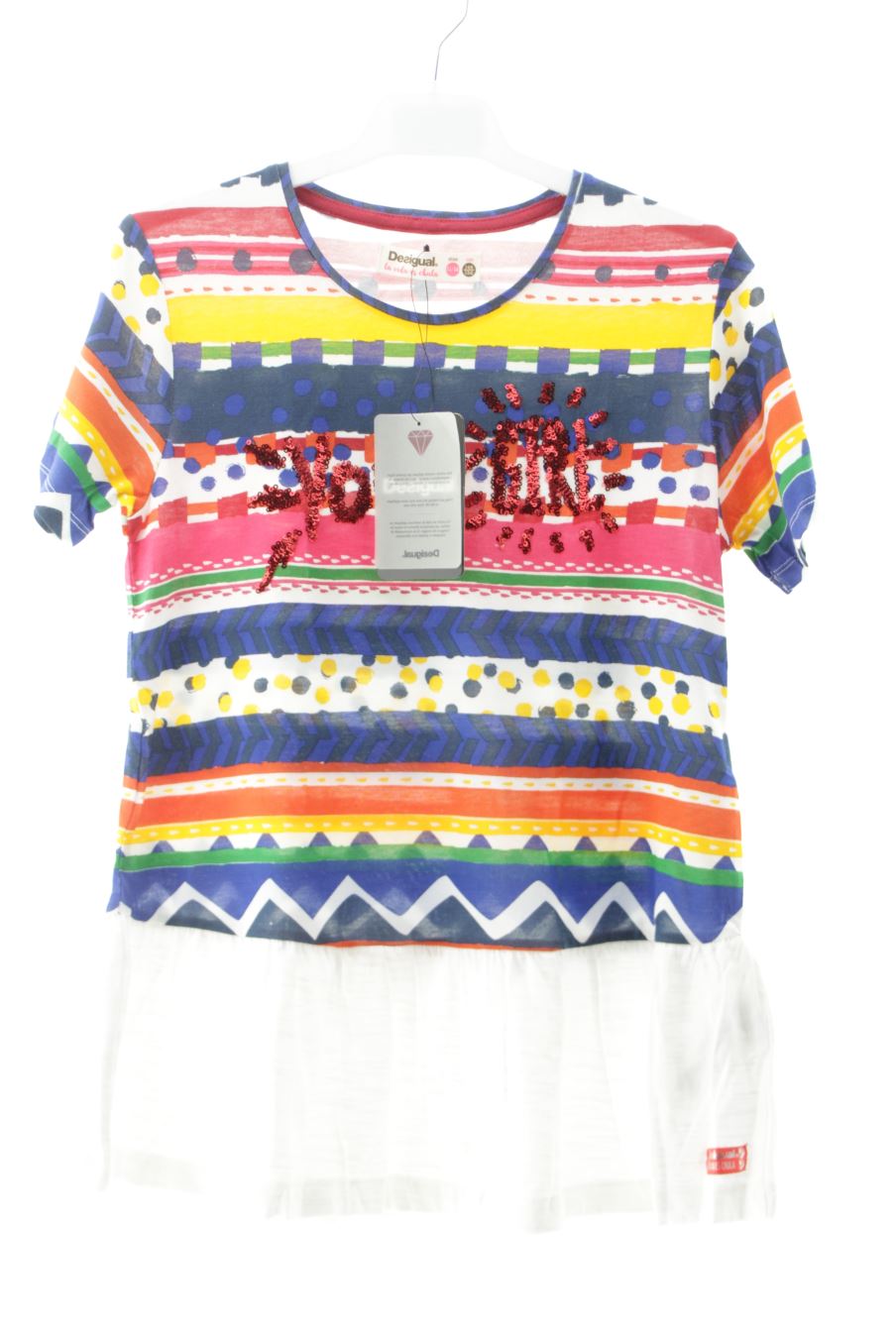 Camiseta de Desigual de la talla 11 años con etiqueta
