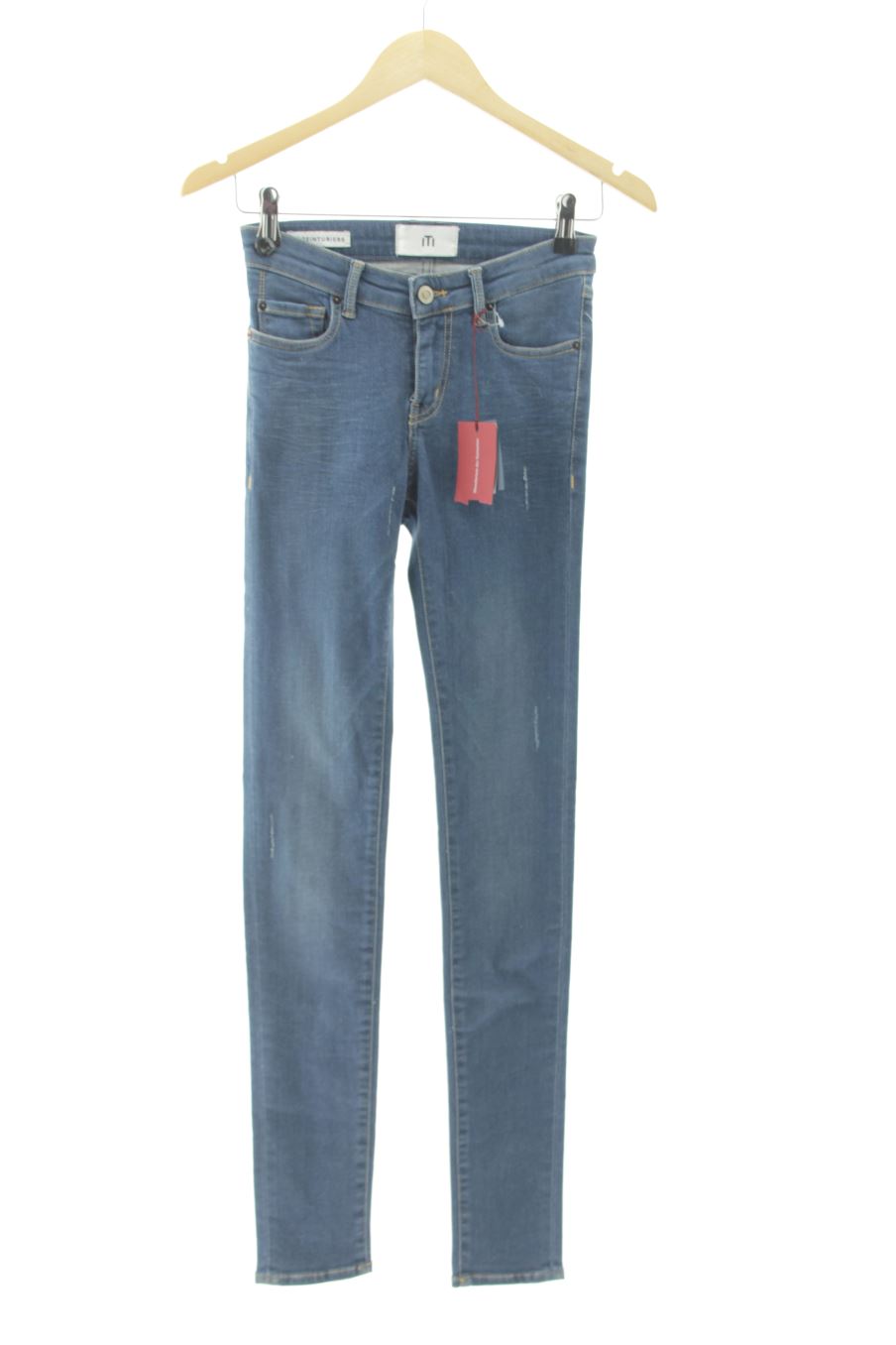 Vaquero de LES TEINTURIERS de la talla 34, de color azul de ropa vaquera