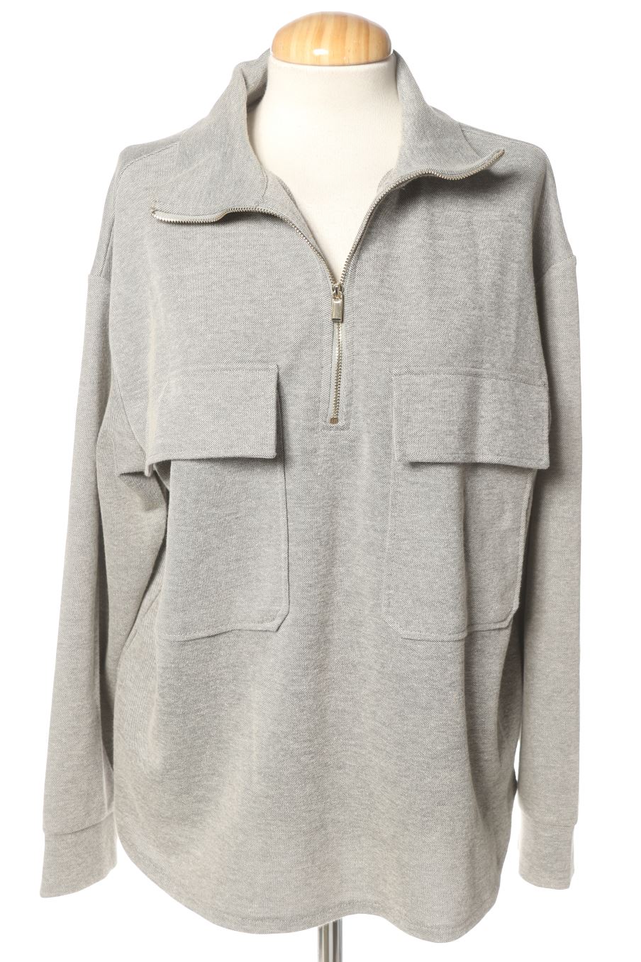 Sweat Mango de la taille S, de couleur gris
