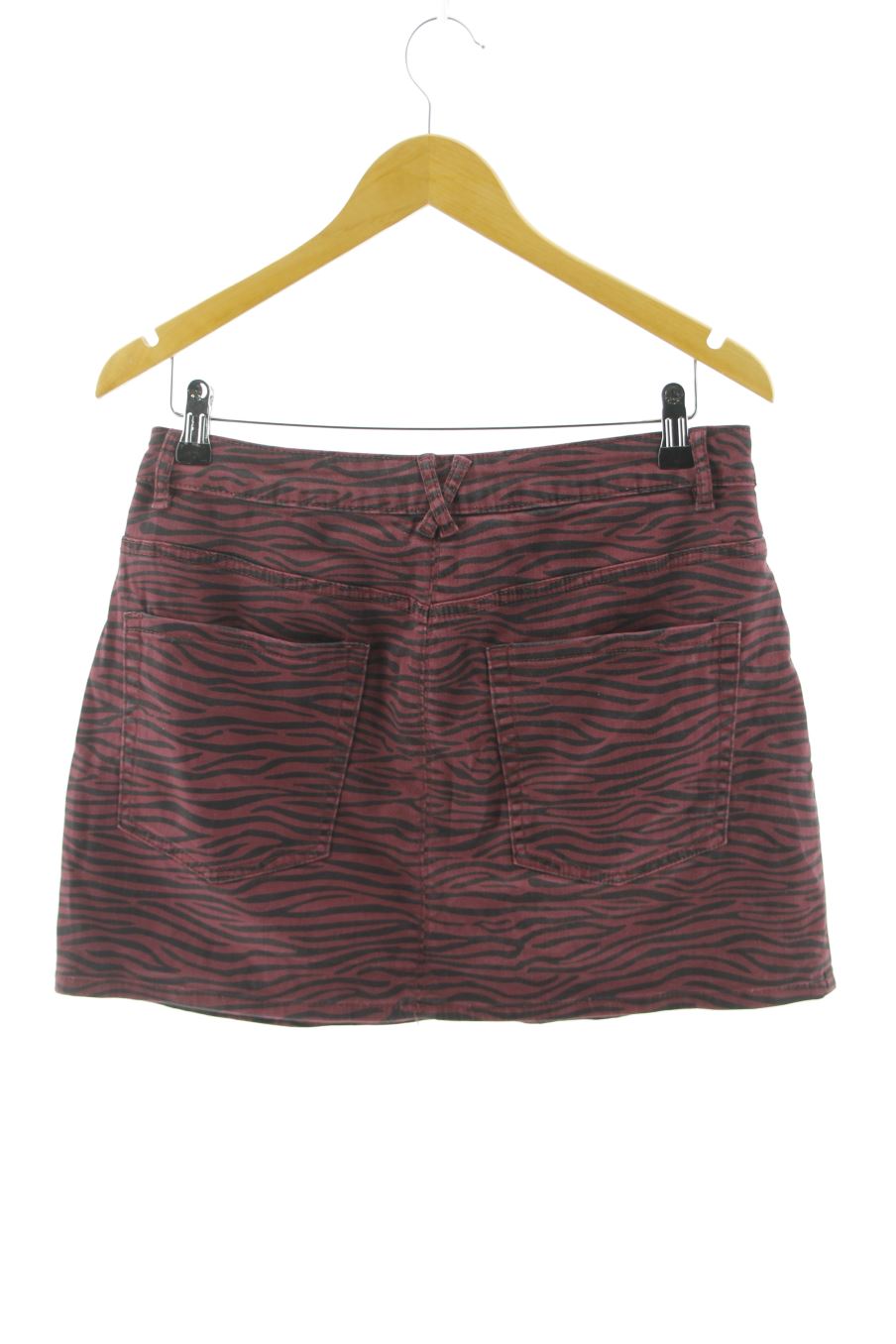 Jupe Easy wear de la taille M, de couleur animal print de denim