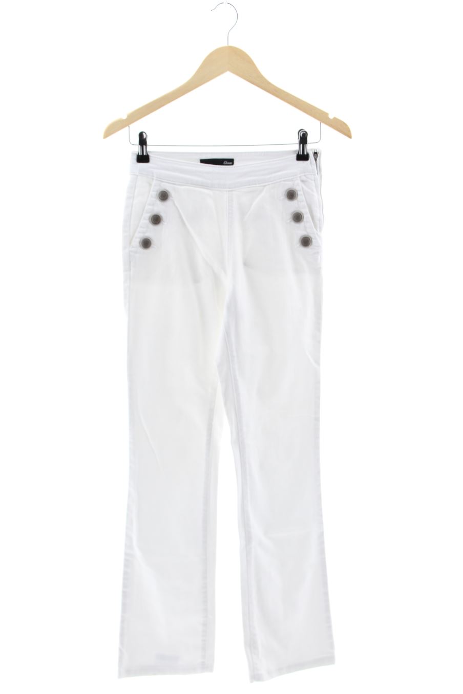 Jeans Etam de la taille 34, de couleur blanc de denim