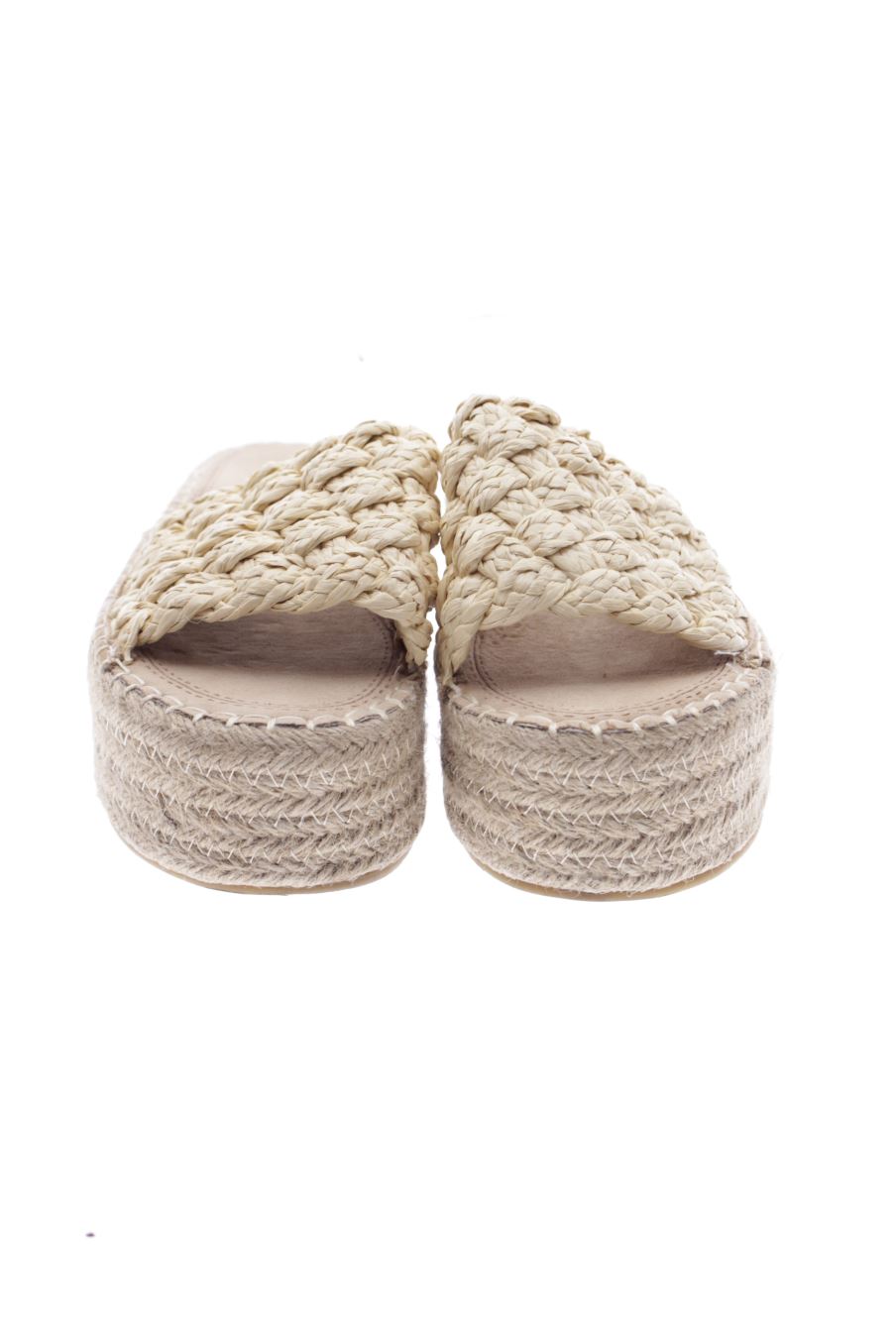 Plataformas de PERCENTIL de la talla 38, de color beige de