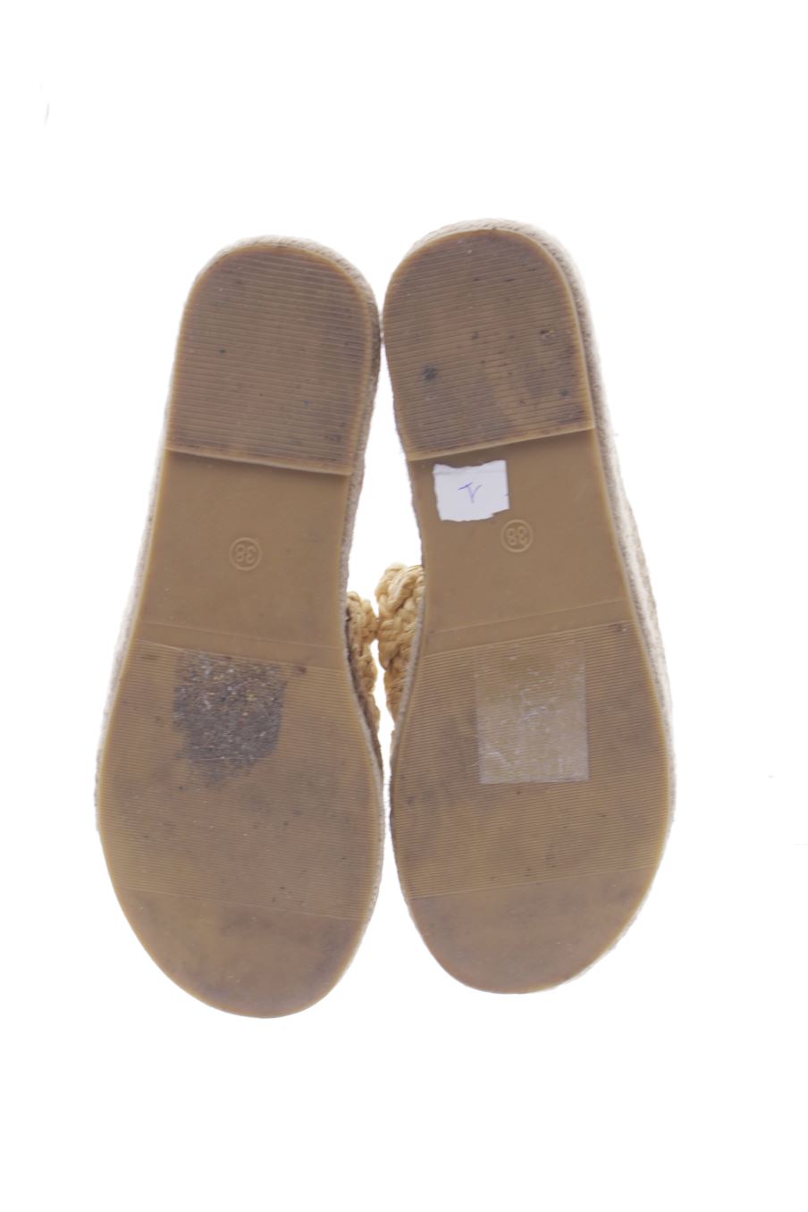 Plataformas de PERCENTIL de la talla 38, de color beige de