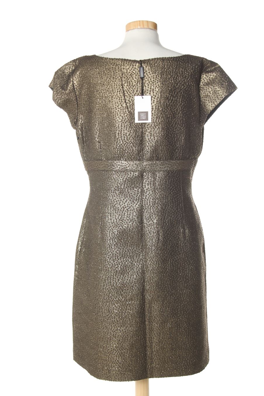 Robe Roberto Torretta de la taille 44, de couleur doré