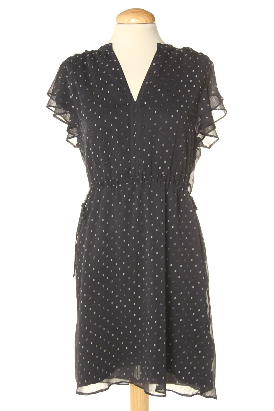 Robe casual H&M de la taille 40, de couleur bleu marine