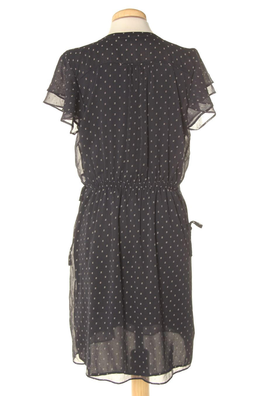 Robe casual H&M de la taille 40, de couleur bleu marine